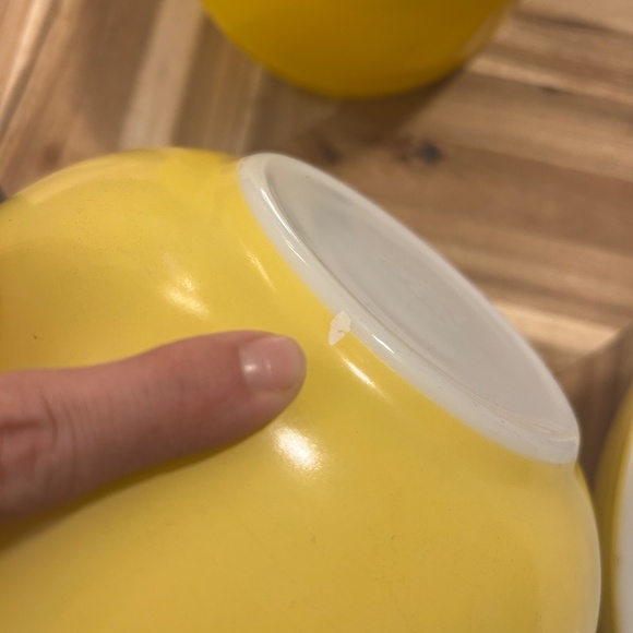 Vintage Pyrex citrus nesting bowls - Picture 12 of 13